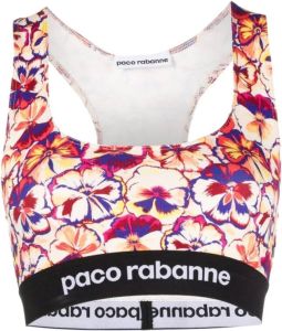 Paco Rabanne Cropped TOP Roze Dames