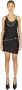 Paco Rabanne Futuristische Chain Trim Mini Jurk Zwart Dames - Thumbnail 1