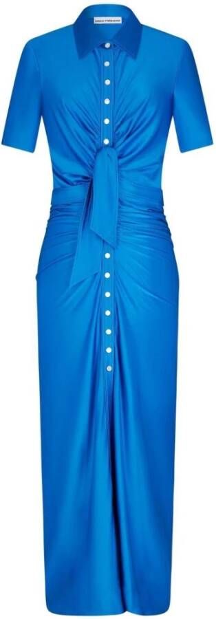 Paco Rabanne Midi Dresses Blauw Dames