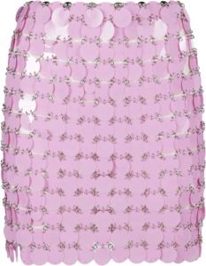 Paco Rabanne Mini Skirt Roze Dames
