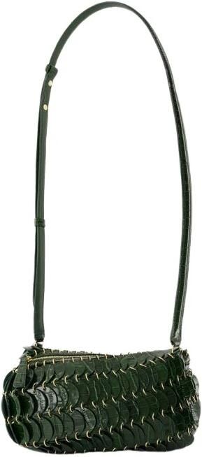 Paco Rabanne Metal Groene Crossbody Tas met Magneetsluiting Green Dames - Foto 2