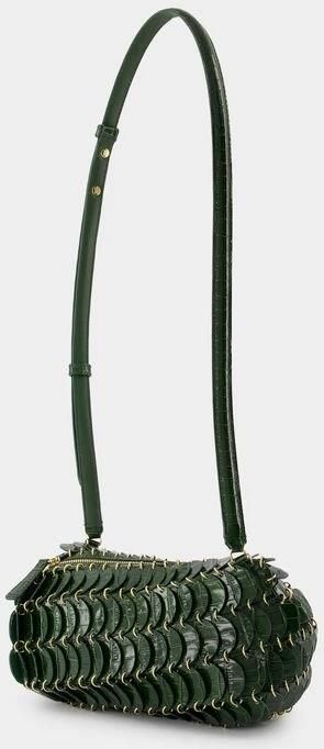 Paco Rabanne Metal Groene Crossbody Tas met Magneetsluiting Green Dames - Foto 3