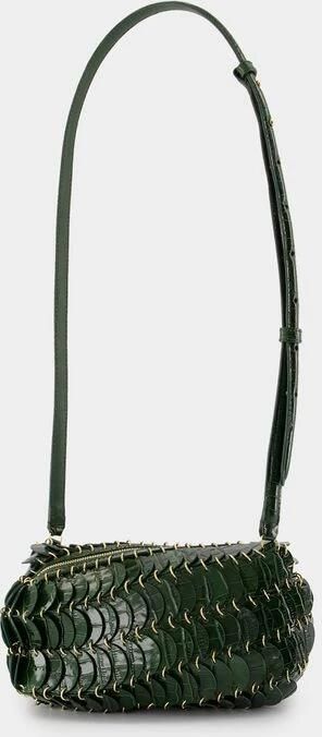 Paco Rabanne Metal Groene Crossbody Tas met Magneetsluiting Green Dames - Foto 4