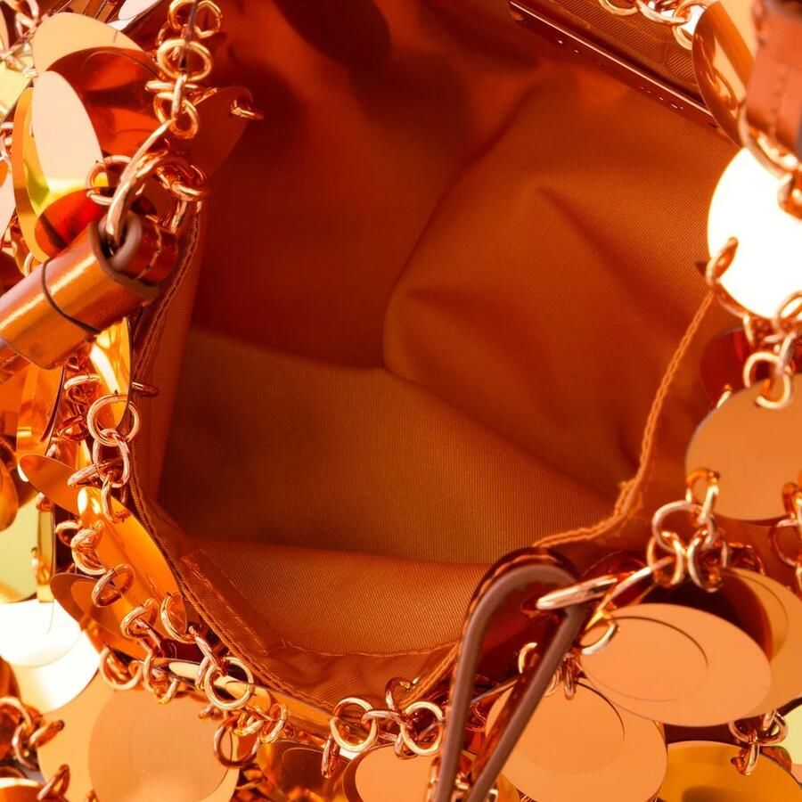 Paco Rabanne Hobo bags Oversized Sequin Purse Polyester Gold in goud - Foto 2