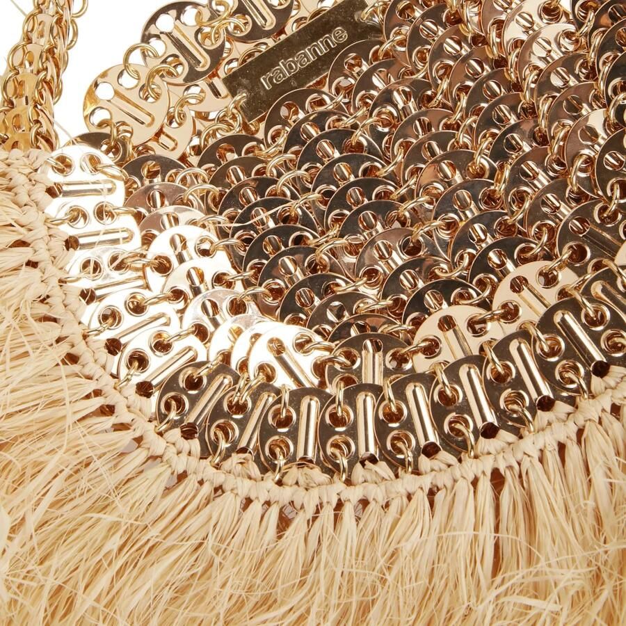 Paco Rabanne Stijlvolle Handtas voor Dagelijks Gebruik Beige Dames - Foto 2