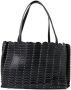 Paco Rabanne Pacoio Tote in Black Leather Zwart Dames - Thumbnail 2