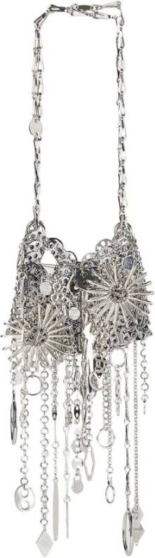 Paco Rabanne Schoudertas Grijs Dames