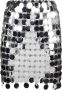 Paco Rabanne Stijlvolle Mini Rok Grijs Dames - Thumbnail 1