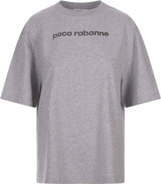 Paco Rabanne T-Shirts Grijs Dames