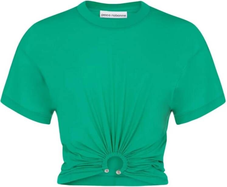 Paco Rabanne T-Shirts Groen Dames