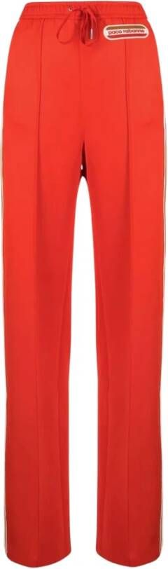 Paco Rabanne Trousers Rood Dames