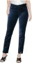 Paige Hoge taille rechte pasvorm fluwelen jeans Blauw Dames - Thumbnail 1