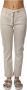 Paige Leather Trousers Beige Dames - Thumbnail 1