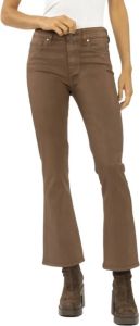 Paige Straight Jeans Bruin Dames