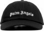Palm Angels Zwarte Pet Regular Fit 100% Katoen Black Heren - Thumbnail 1