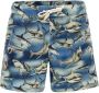 Palm Angels Haaien Zwemshorts Strandkleding voor Mannen Blauw Heren - Thumbnail 11