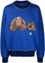 Palm Angels Blauwe Toy Bear Sweatshirt voor Heren Blue Heren - Thumbnail 1