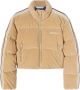 Palm Angels Cropped donsjack Beige - Thumbnail 1