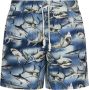 Palm Angels Haaien Zwemshorts Strandkleding voor Mannen Blauw Heren - Thumbnail 9