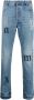 Palm Angels Blauwe Slim-fit Jeans voor Heren Blauw Heren - Thumbnail 1
