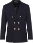 Palm Angels Blazer met dubbele rij knopen Blauw - Thumbnail 1