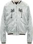 Palm Angels Life is Palm Bomber jacket Blauw Heren - Thumbnail 3