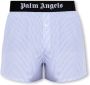 Palm Angels Boxershorts met logo Blauw Heren - Thumbnail 2