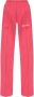 Palm Angels Logo-Print Track Pants Vrouwelijke Sportieve Stijl Roze Dames - Thumbnail 1