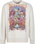 Palm Angels Butter Multicolor Concert Sweatshirt White Heren - Thumbnail 1