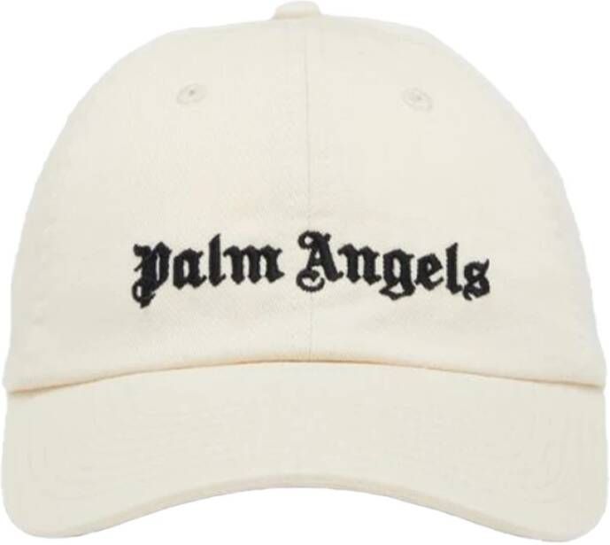 Palm Angels Cap Logo Wit Heren