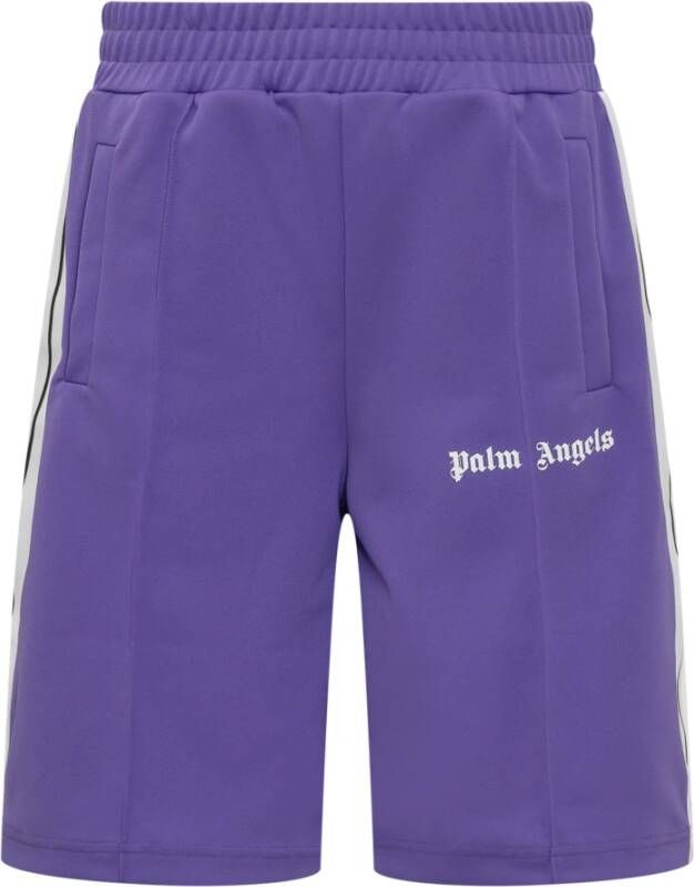Palm Angels Casual shorts Paars Heren