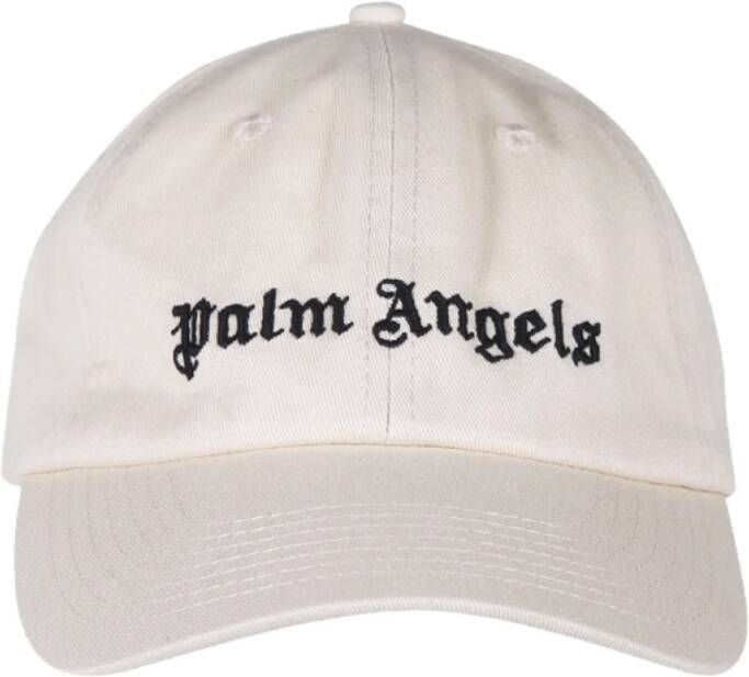 Palm Angels Classic Logo CAP Wit Heren