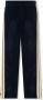 Palm Angels Donkerblauwe Corduroy Broek met Logo Detail Blauw Heren - Thumbnail 3