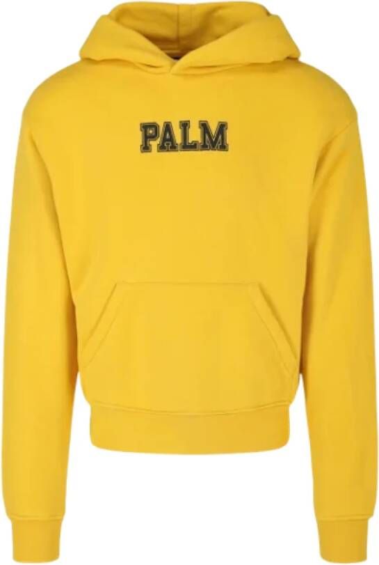 Palm Angels Cotton tops Geel Dames