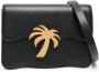 Palm Angels Crossbody tas met golvormig ontwerp en goudkleurig logo Black Dames - Thumbnail 3