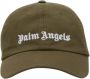 Palm Angels Honkbalpet met geborduurd logo Groen - Thumbnail 5