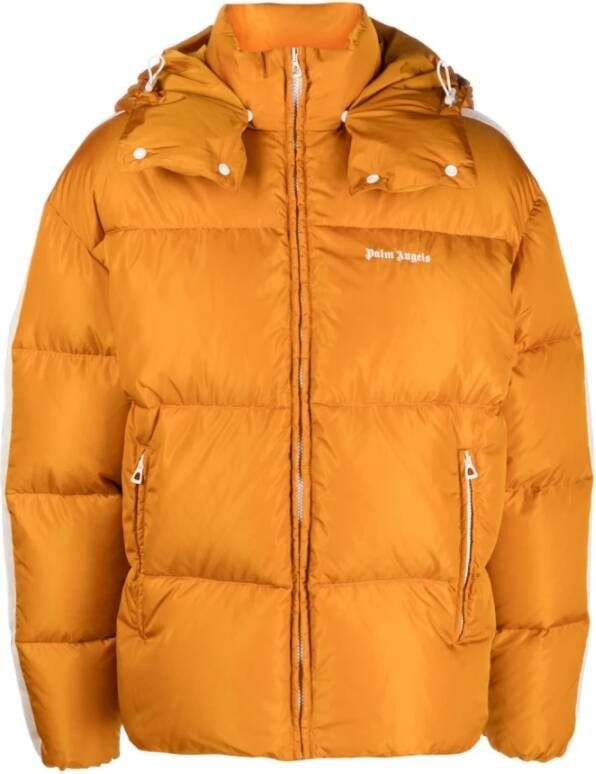 Palm Angels Oranje Jassen Orange Heren
