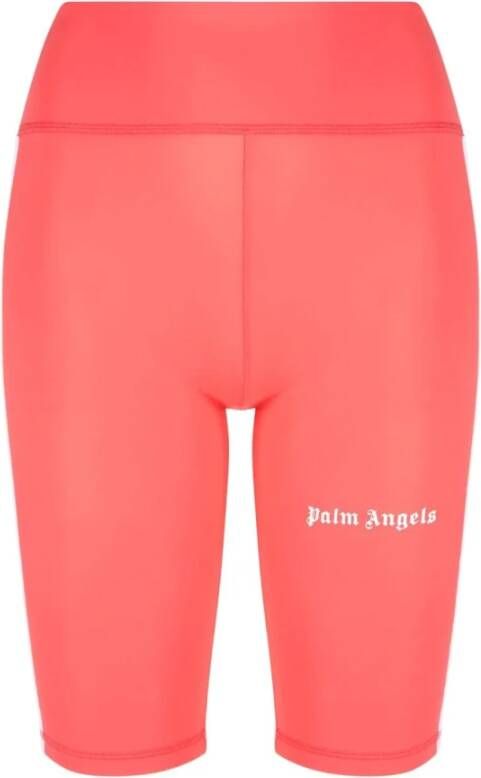 Palm Angels Fuchsia Fitness Shorts Roze Dames