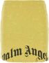 Palm Angels Gele Katoenen Mini Rok Zomer Must-Have Yellow Dames - Thumbnail 1