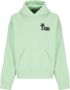 Palm Angels Groene Katoenen Hoodie voor Heren Groen Heren - Thumbnail 1