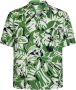Palm Angels Groene Shirt Regular Fit Geschikt voor Warm Klimaat 100% Viscose Green Heren - Thumbnail 1