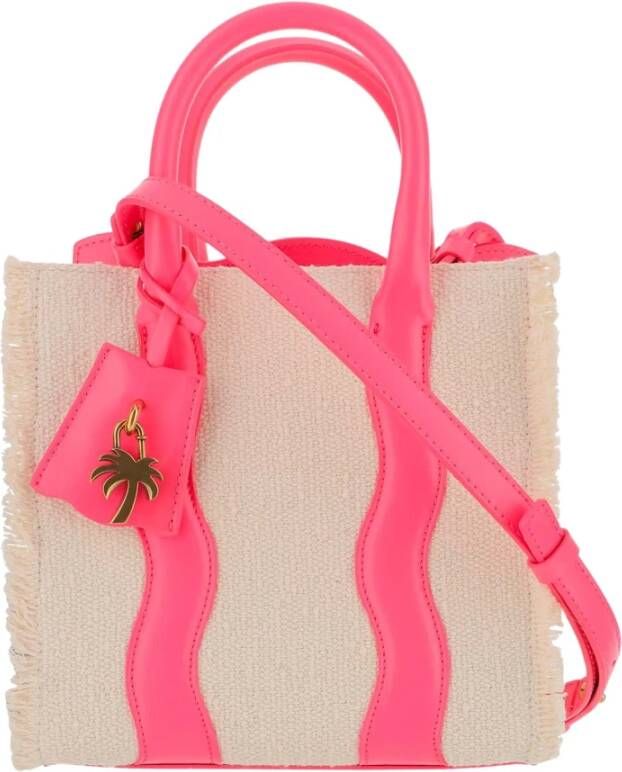 Palm Angels Handbags Beige Dames