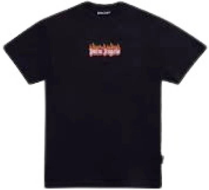Palm Angels Heren T-Shirt van Hoge Kwaliteit Klassiek Ontwerp Zwart Heren