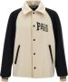 Palm Angels Bomberjack van scheerwol Beige - Thumbnail 2