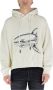 Palm Angels Crèmekleurige Katoenen Sweatshirt met Print en Capuchon Beige Heren - Thumbnail 5