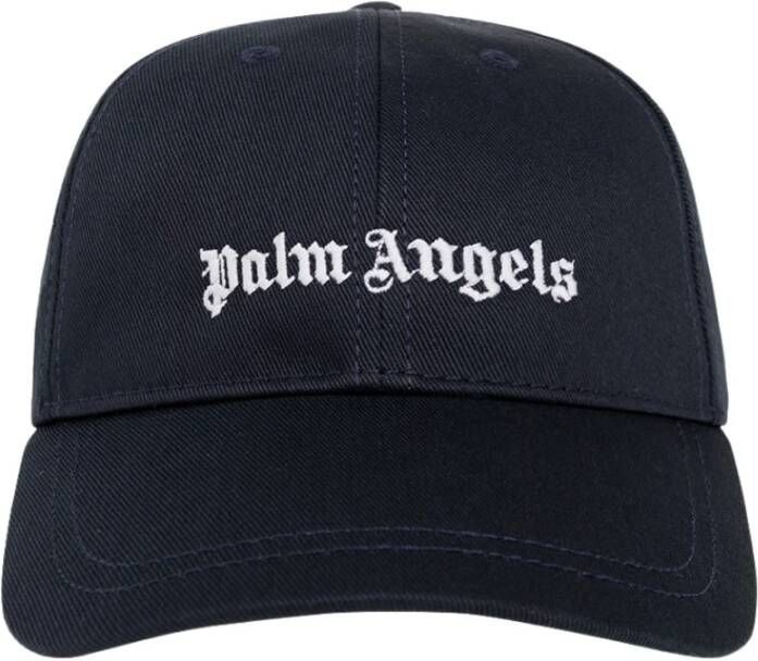 Palm Angels Streetwear Logo Baseball Cap Blauw