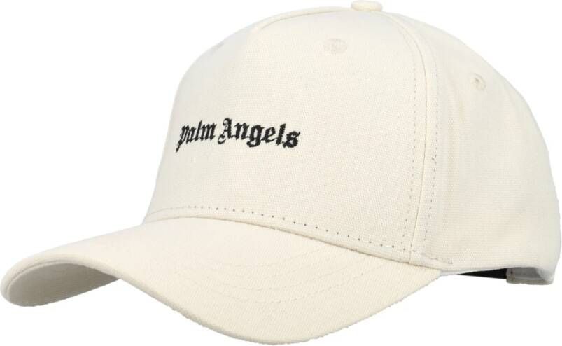 Palm Angels Klassieke Logo Pet Wit Aw23 White Heren