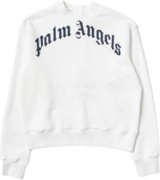 Palm Angels Klassieke Sweatshirt White Dames