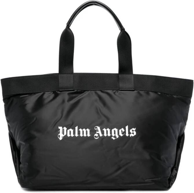 Palm Angels Heren rits handtas tote Black Heren