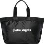 Palm Angels Heren rits handtas tote Black Heren - Thumbnail 1